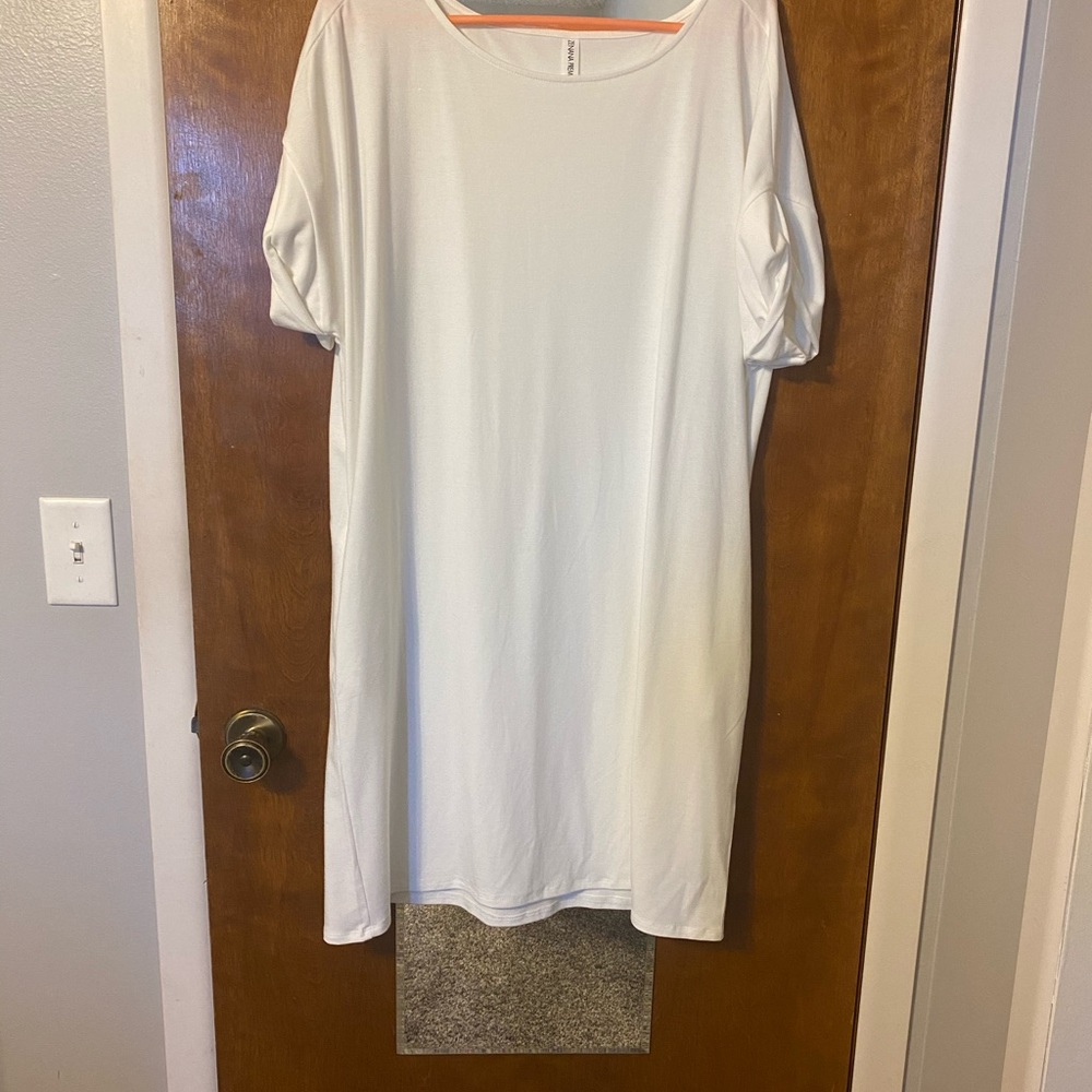 White dress